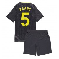 Maglia Calcio Everton Michael Keane #5 Seconda Divisa Bambino 2024-25 Manica Corta (+ pantaloncini)